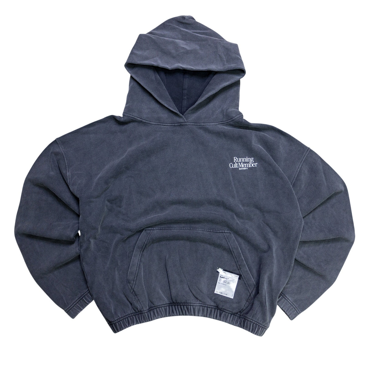 Satisfy Running Cult Member SoftCell Hoodie Aged Black
