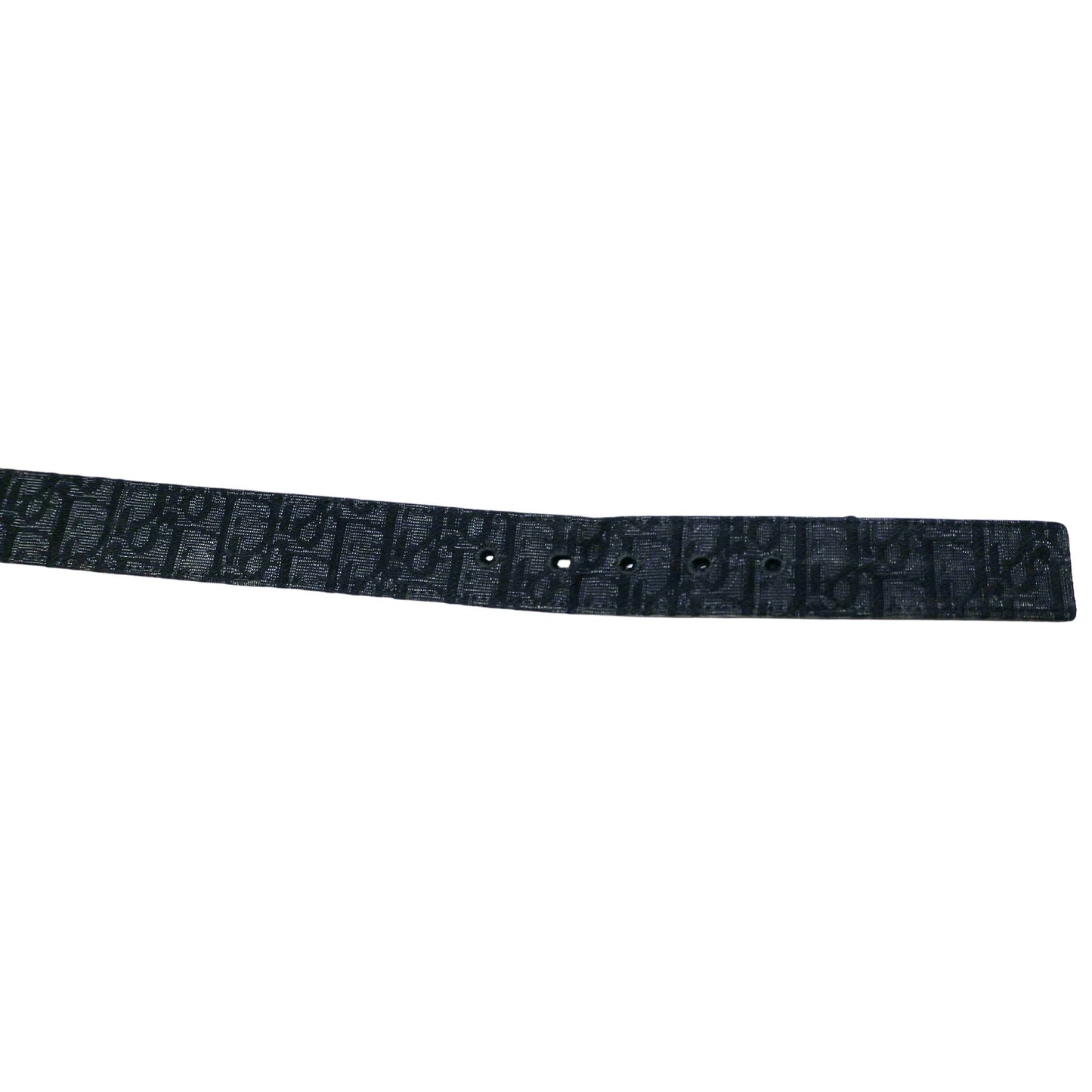 Dior Belt Reversible Oblique Jacquard Navy Black with Buckle