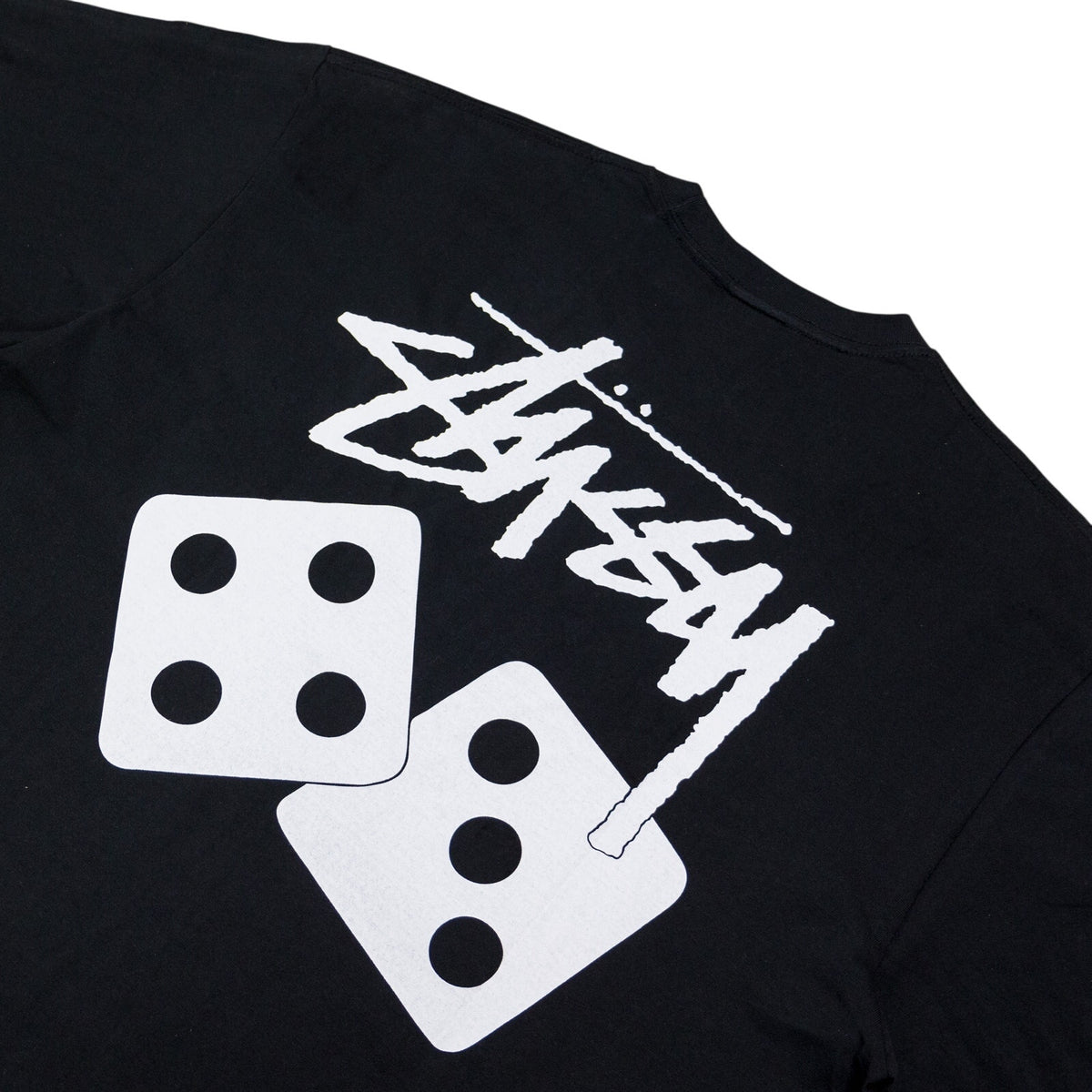 Stussy Dice Pigment Dyed Tee 'Black'