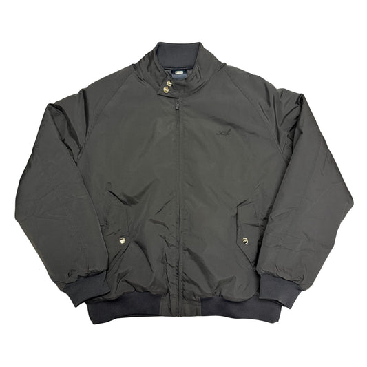 Kith Puffer Jacket Navy Blue Mini Script Cursive Logo