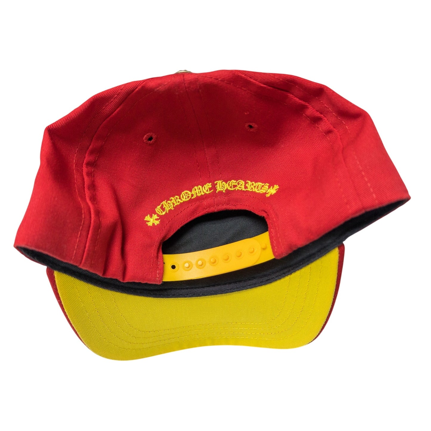 Chrome Hearts CH Baseball Hat 'Red/Yellow'