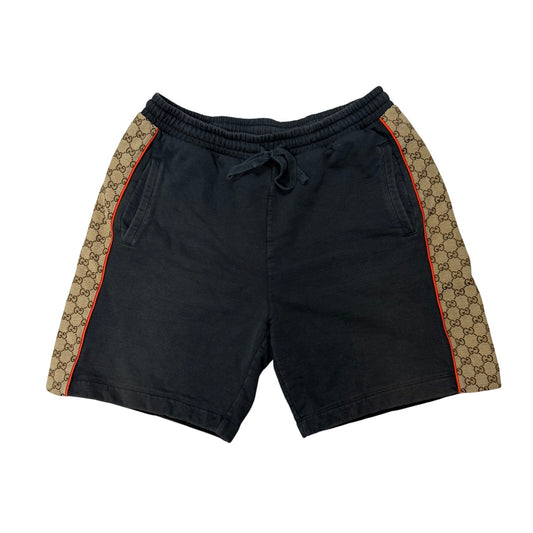 Gucci Men's GG Monogram Panel Shorts Medley