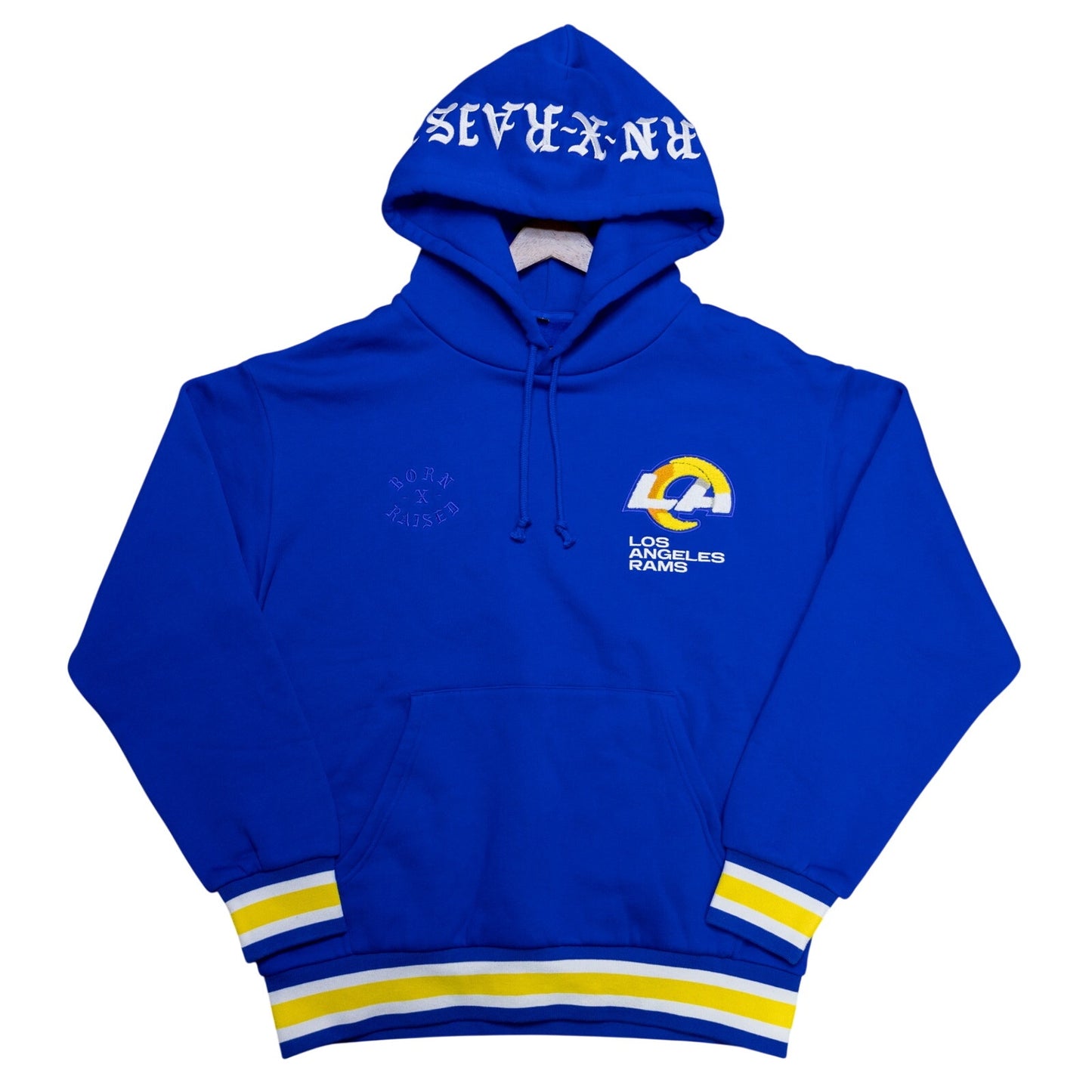Born X Raised Unreleased LA Rams Sample Hoodie