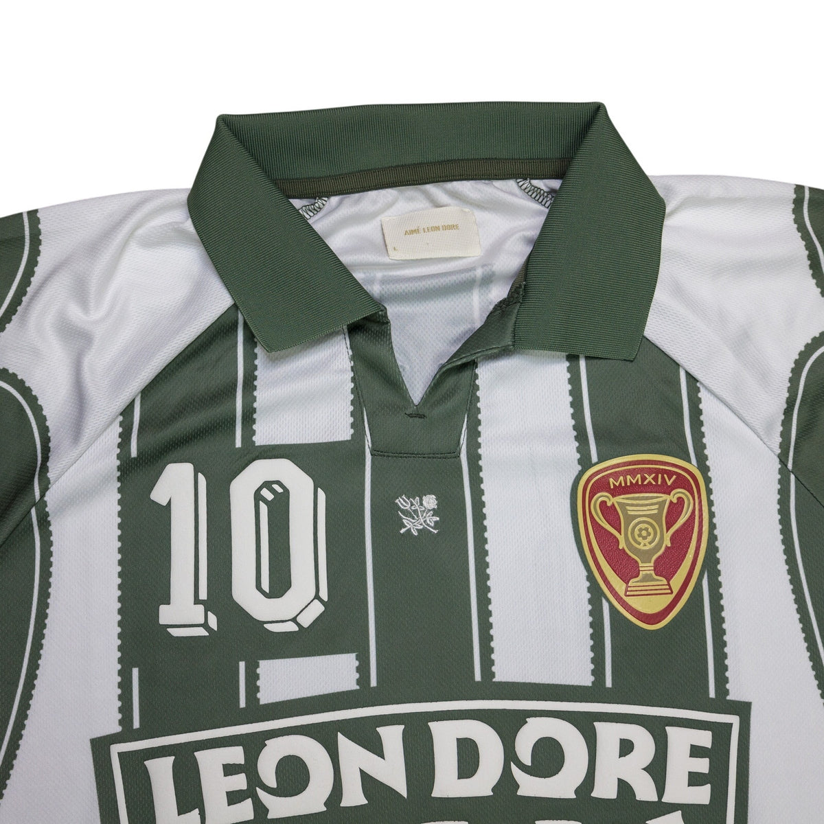 Aime Leon Dore Aime Cup Soccer Jersey Olive