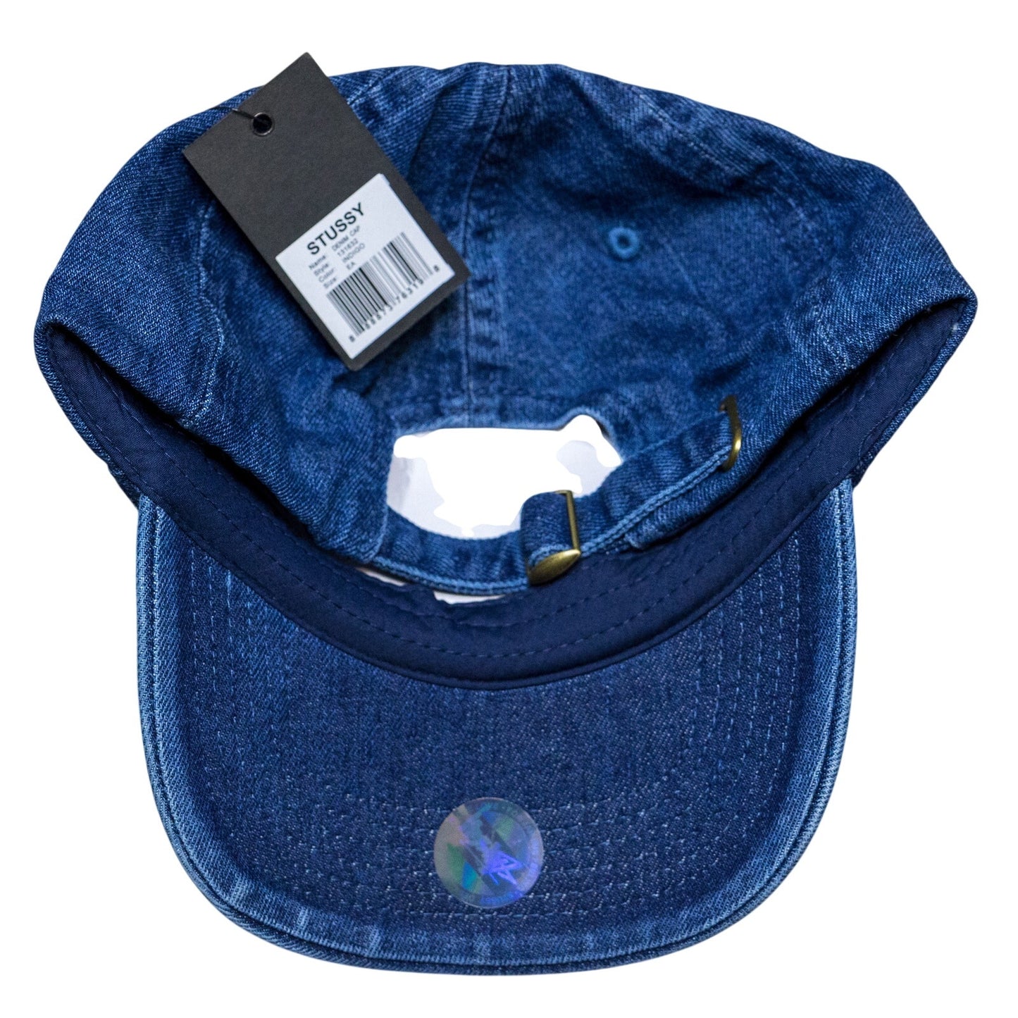 Stussy Denim Hat Cap Adjustable Strap