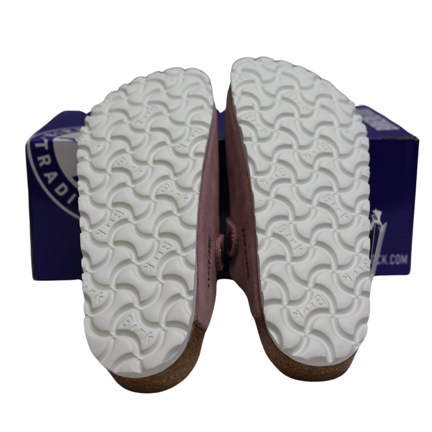 Birkenstock Boston Soft Footbed Suede Pink Clay