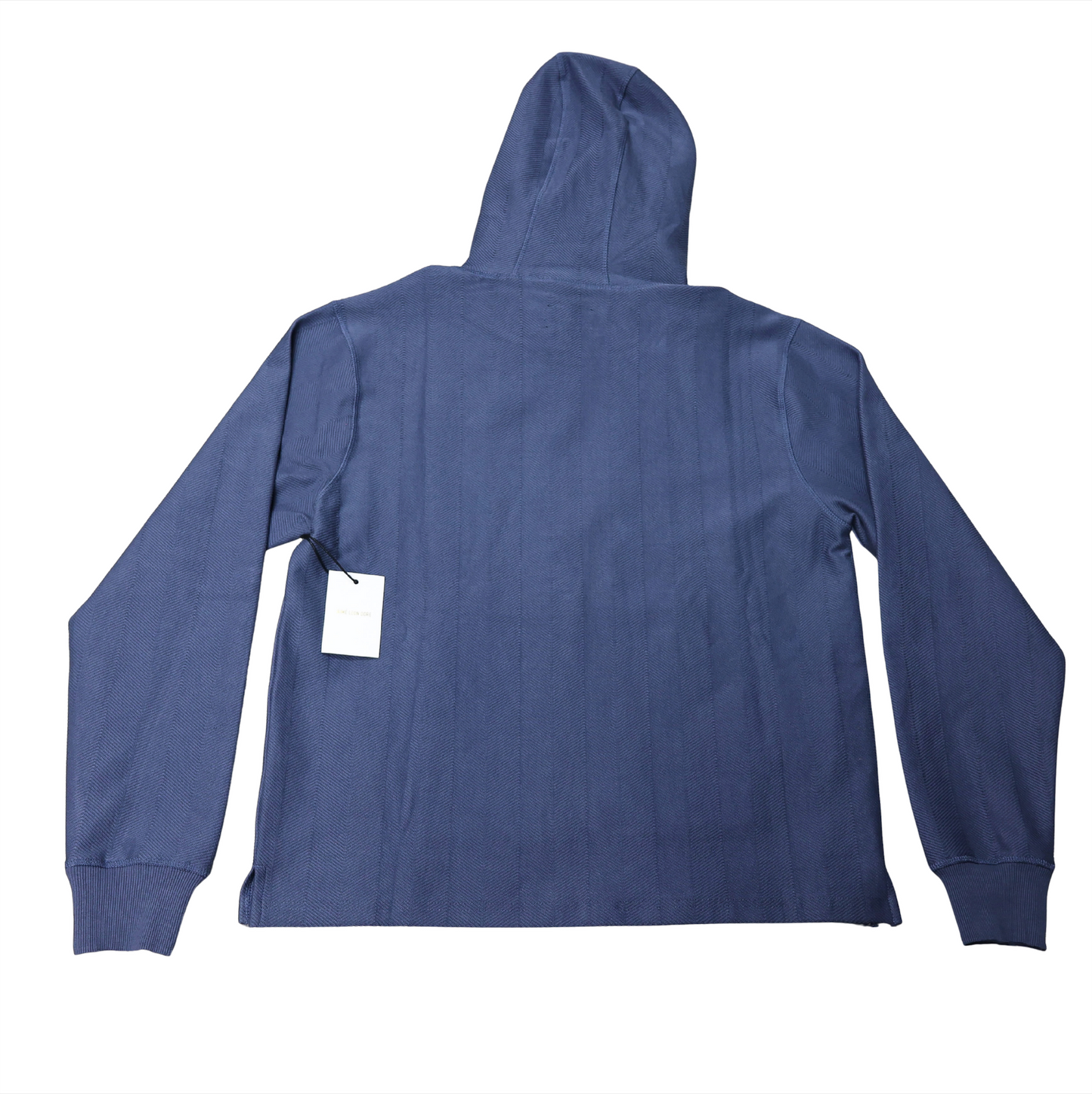 Aimé Leon Dore Herringbone Terry Uniform Hoodie 'Vintage Indigo'