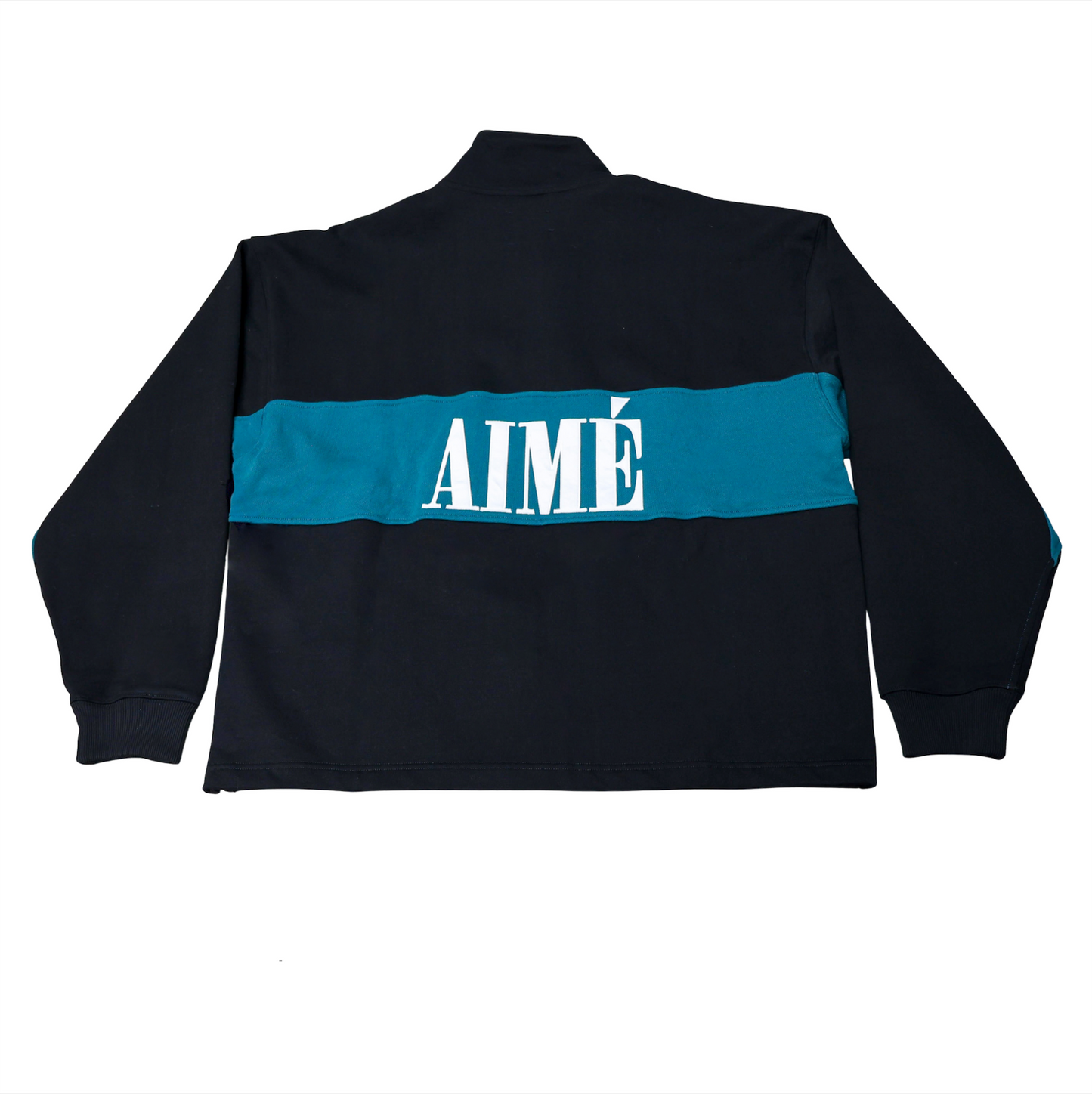 Aimé Leon Dore Quarter Zip Black Green