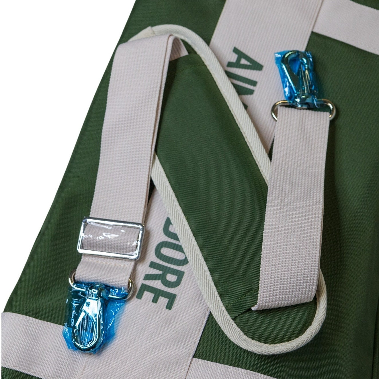 Aime Leon Dore Nylon Duffle Bag Green