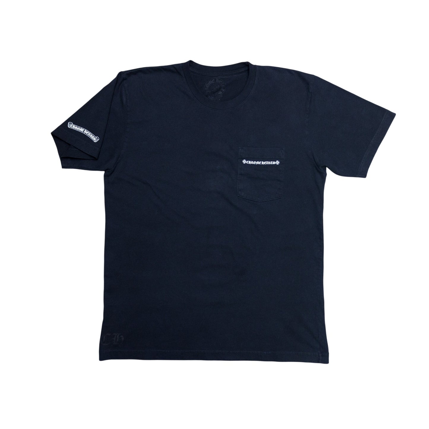 Chrome Hearts Cross Tire Tracks Pocket T-Shirt 'Black'
