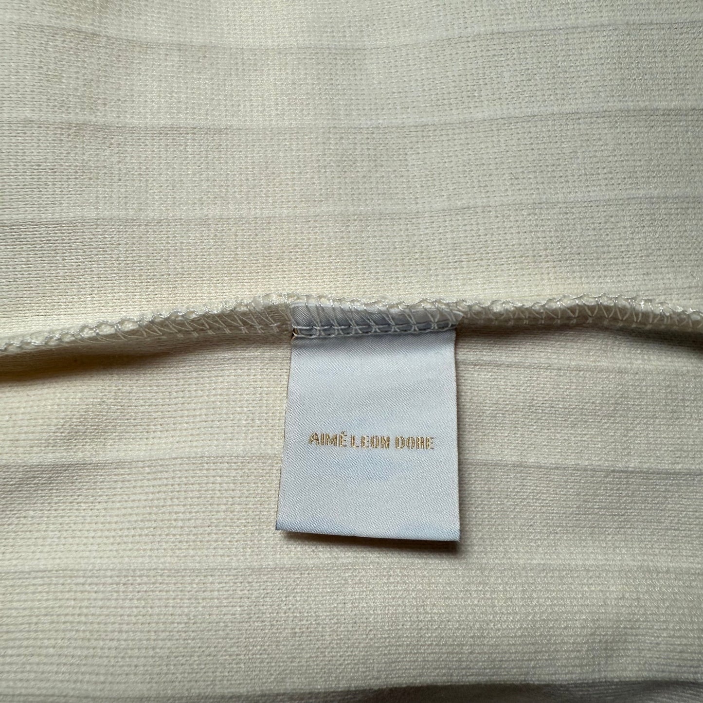 Aime Leon Dore Ribbed Cotton Long Sleeve Football Jersey