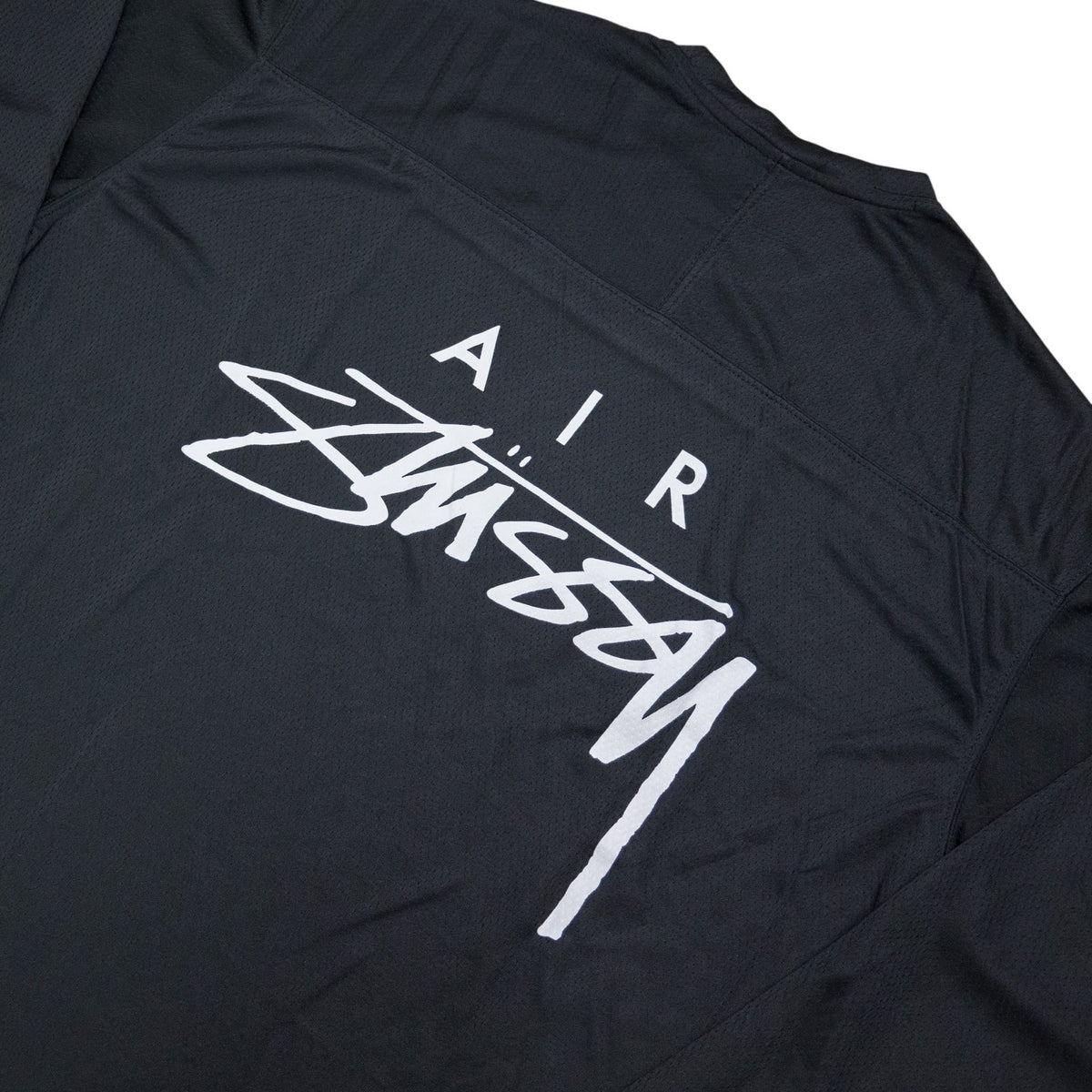 Stussy x Nike Dri Fit Mesh Jersey 'Black'