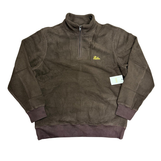 Aimé Leon Dore Quarter Zip Fleece Unisphere Coffee Bean
