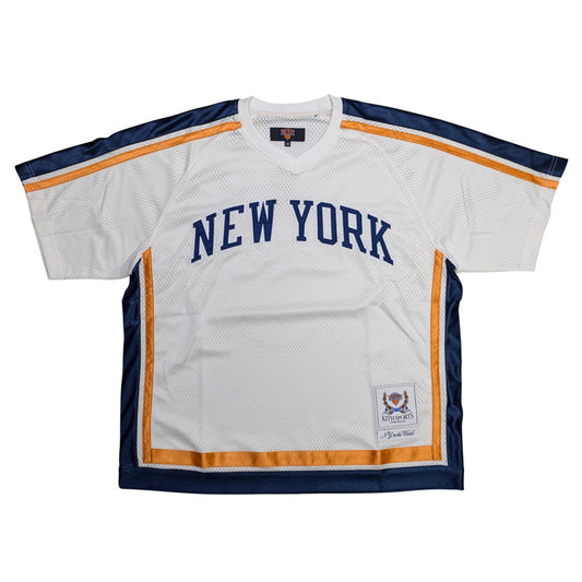 Kith For The New York Knicks Mesh Leon Top 'Sandrift'