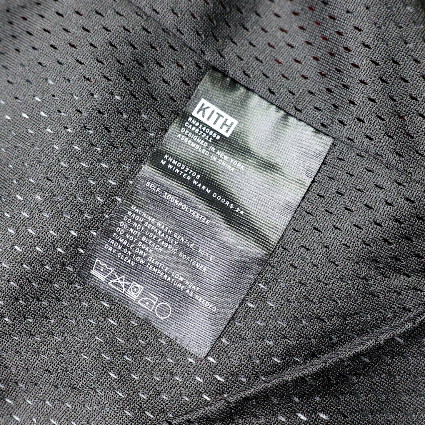 Kith Mesh Leon Jersey Black