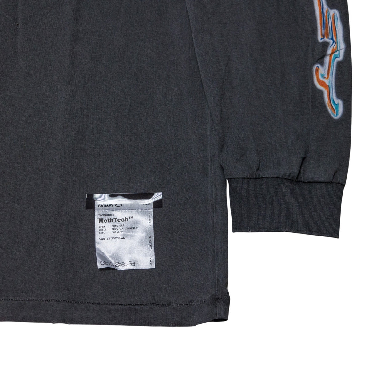 Oakley x Satisfy MothTech Long Tee Aged Black