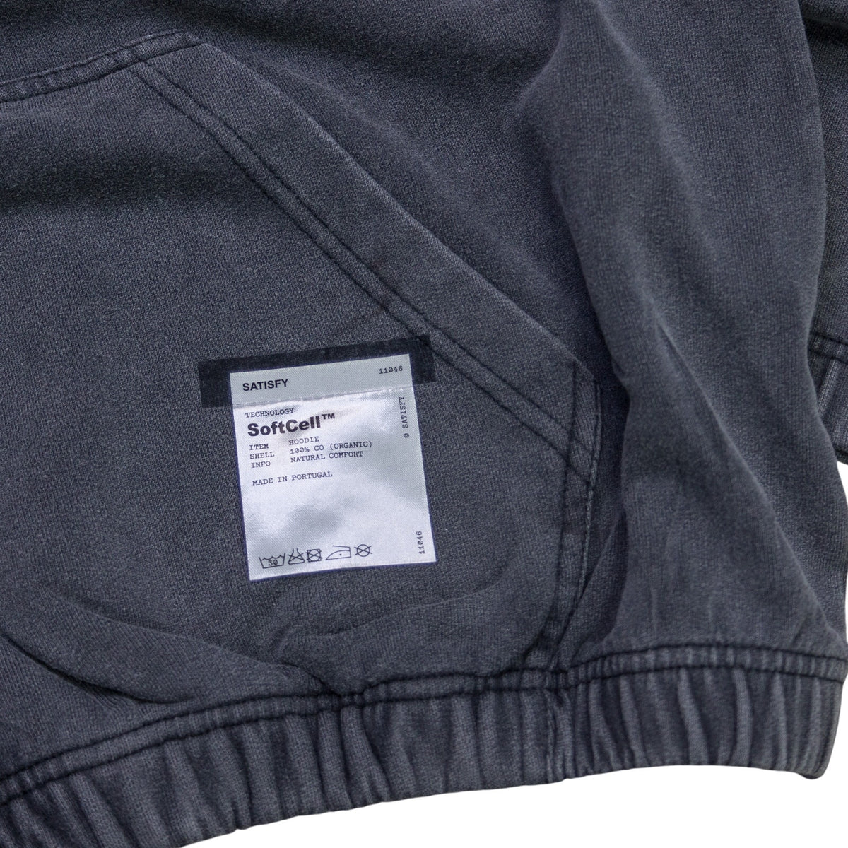 Satisfy Running Cult Member SoftCell Hoodie Aged Black