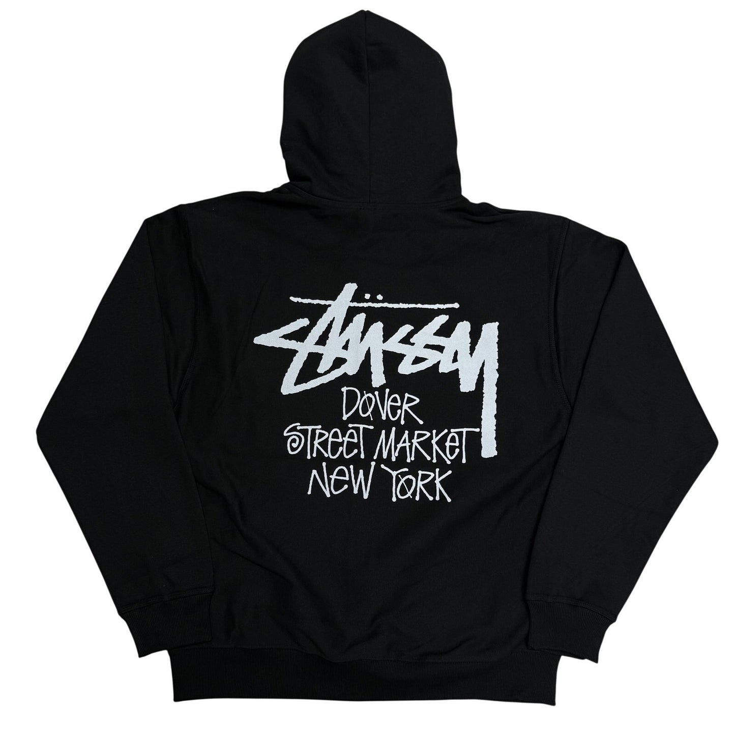 Stussy x Dover Street Market New York Zip Hoodie 'Black'