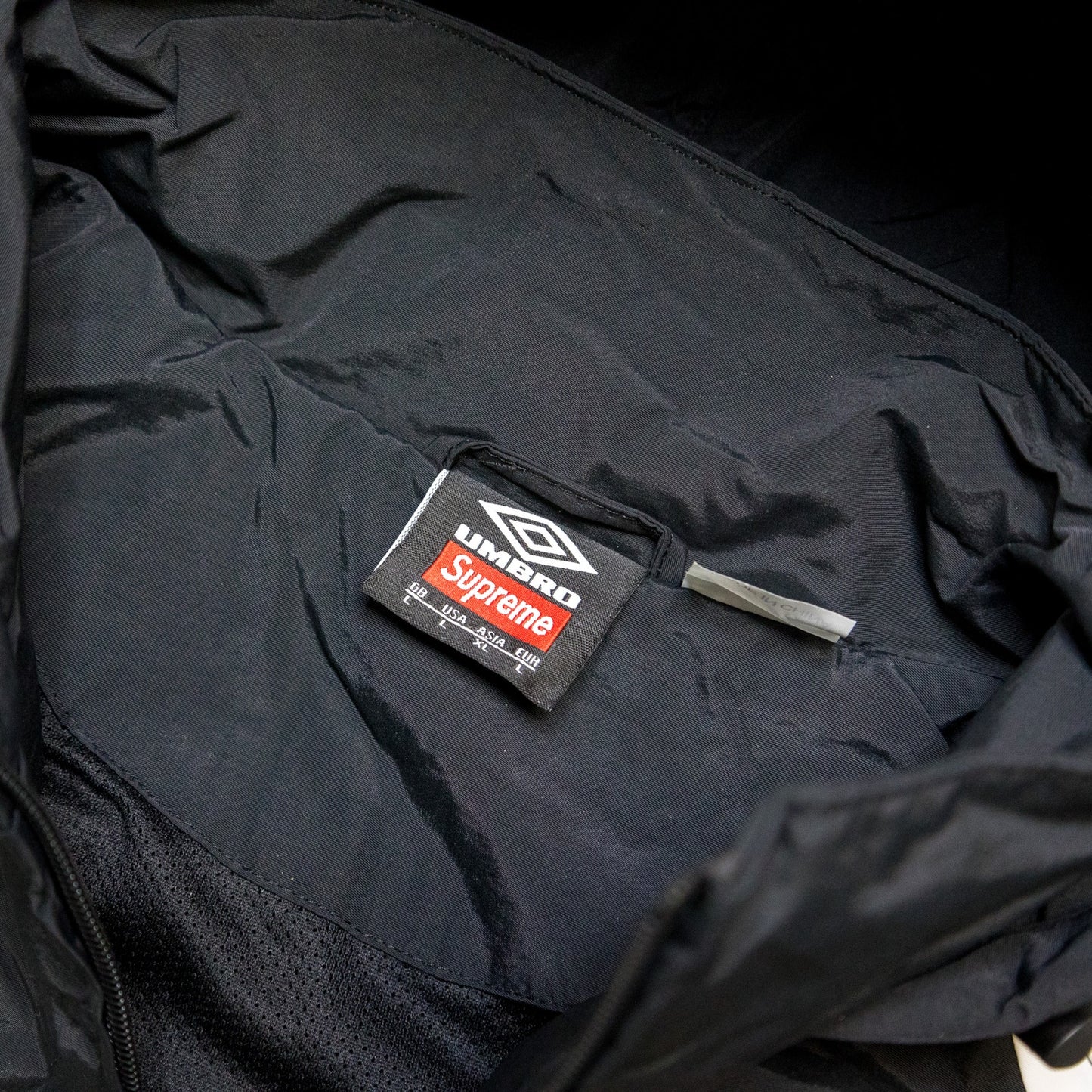 Supreme x Umbro Track Jacket 'Black'