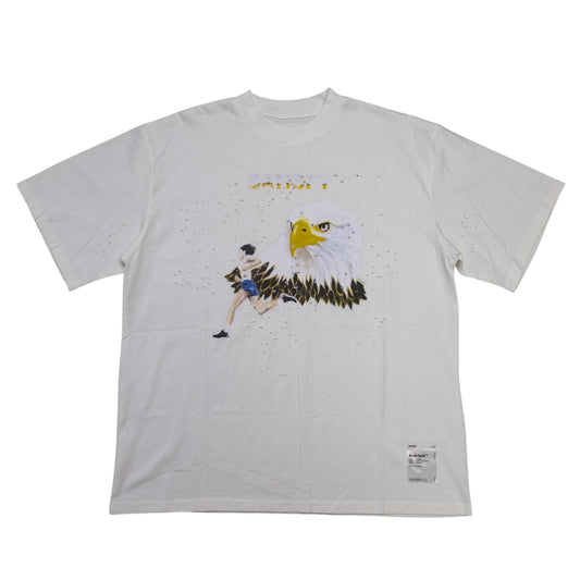 SATISFY Mothtech Eagle T-Shirt 'Off White'