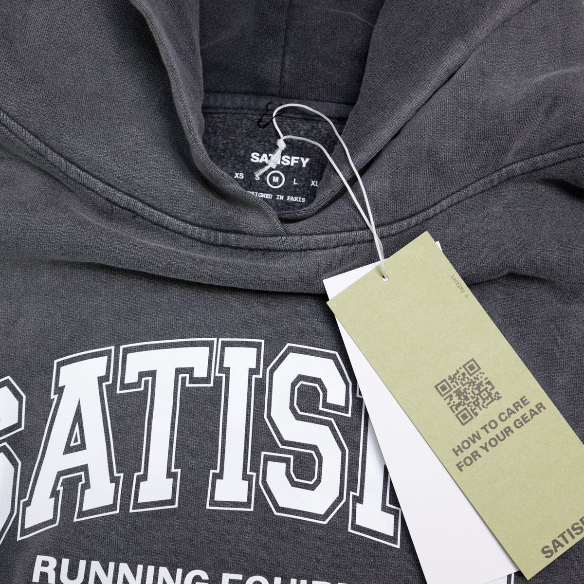 SATISFY SoftCell Hoodie 'Aged Black'