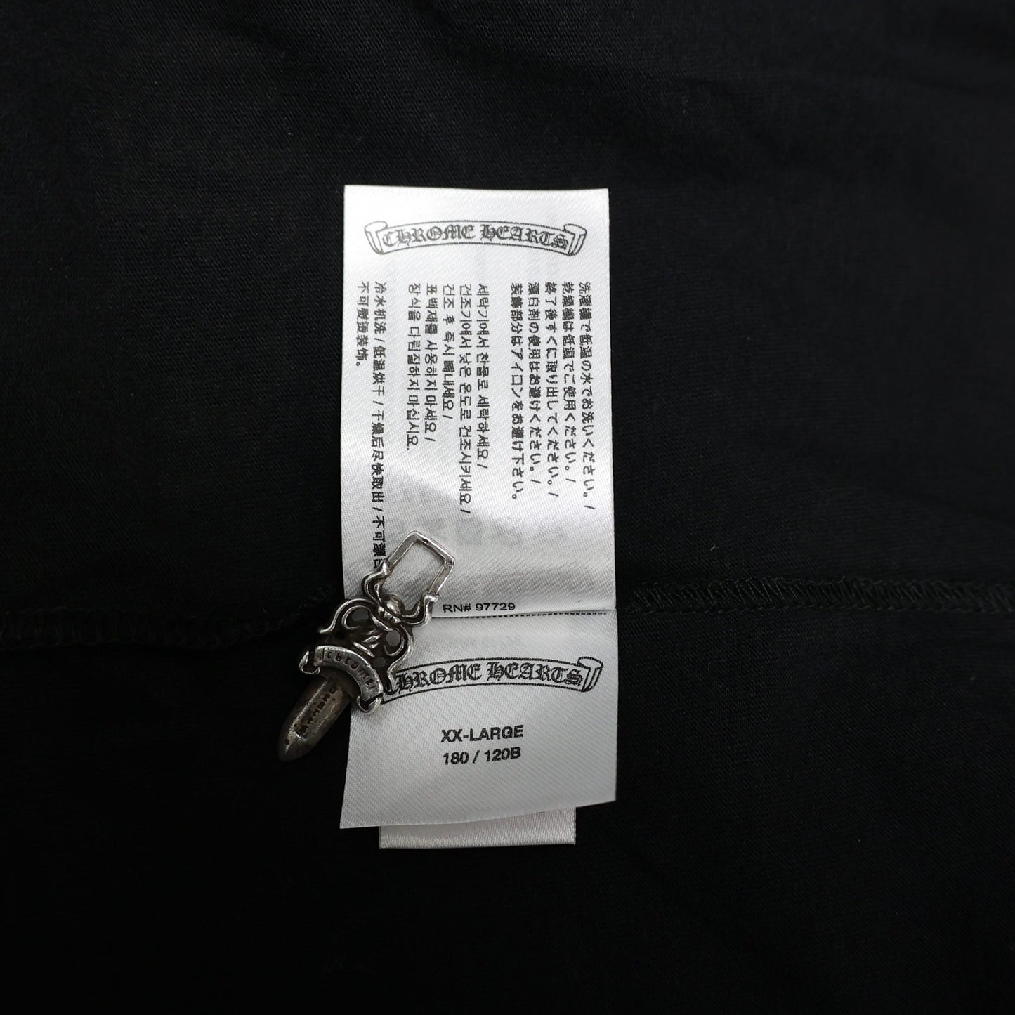 Chrome Hearts Long Sleeve Pocket Crew Hot Pink/Black