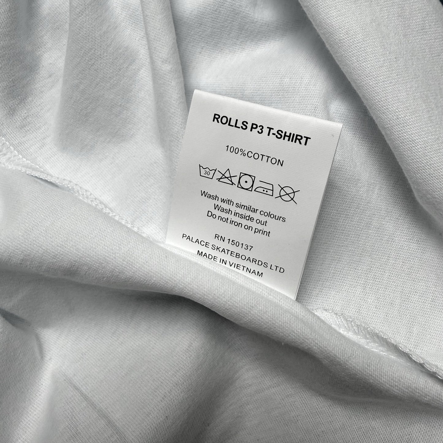 Palace P3 T-Shirt White Red