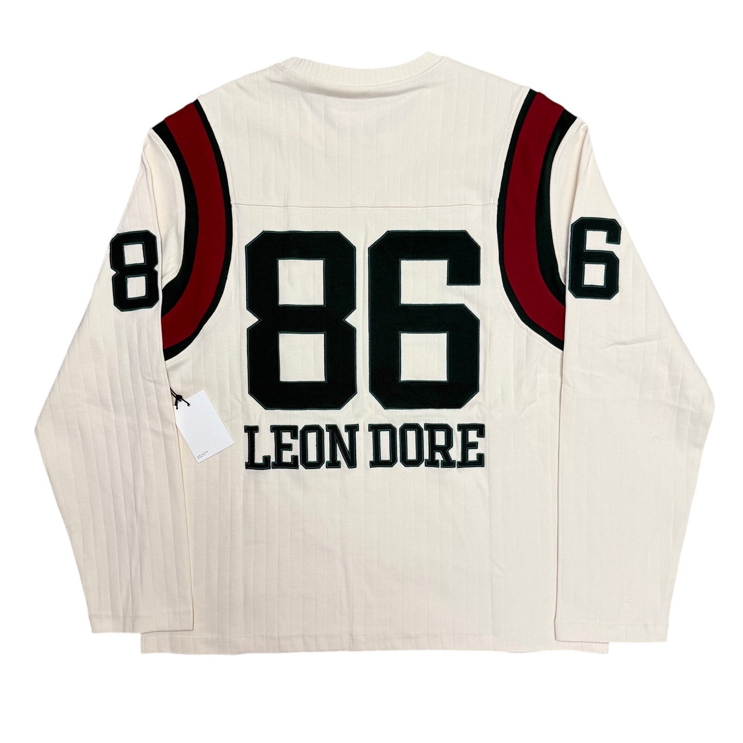 Aime Leon Dore Ribbed Cotton Long Sleeve Football Jersey