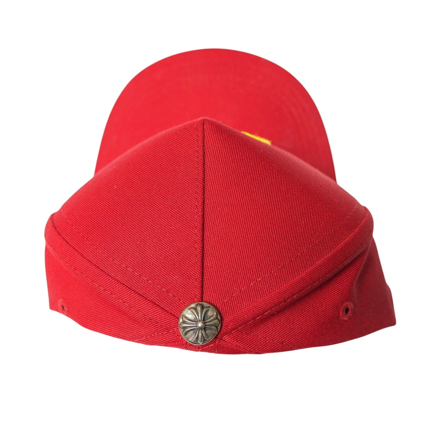 Chrome Hearts CH Baseball Hat 'Red/Yellow'