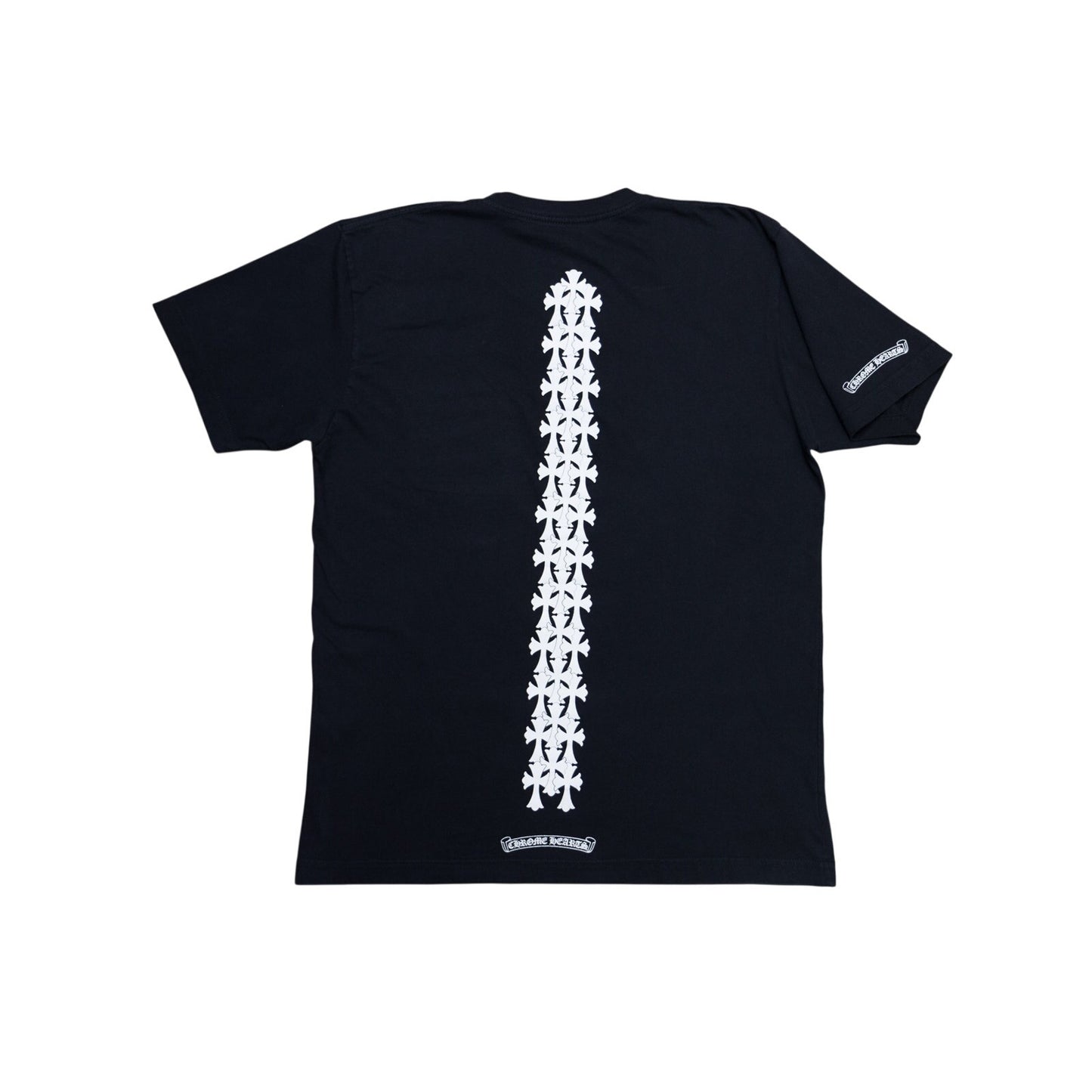 Chrome Hearts Cross Tire Tracks Pocket T-Shirt 'Black'
