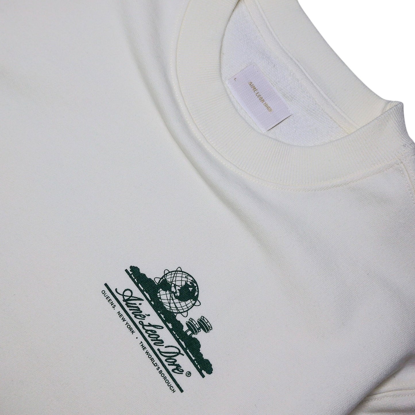 Aimé Leon Dore Unisphere Crewneck Pristine Cream
