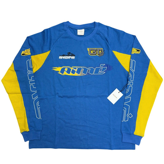 Aimé Leon Dore Long-Sleeve Mesh Waverunner Tee 'Super Sonic'