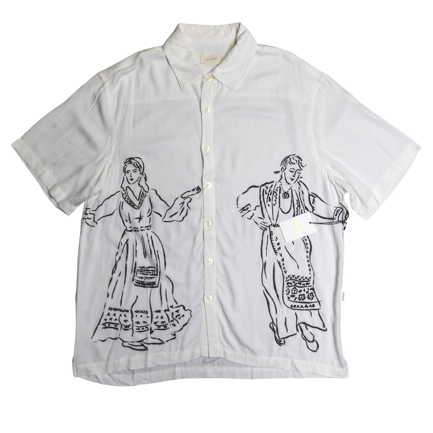 Aimé Leon Dore Chorós Button Up Shirt White