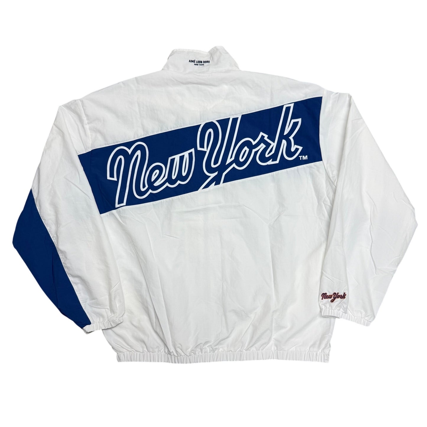 Aimé Leon Dore x New York Mets Colorblock Windbreaker 'Bright White'