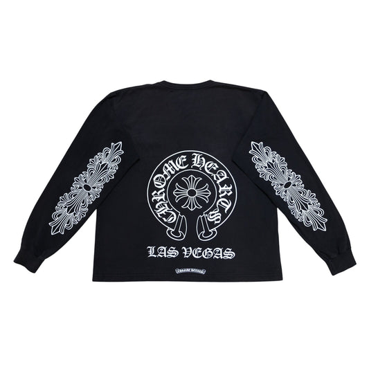 Chrome Hearts Las Vegas Distressed Floral Long Sleeve