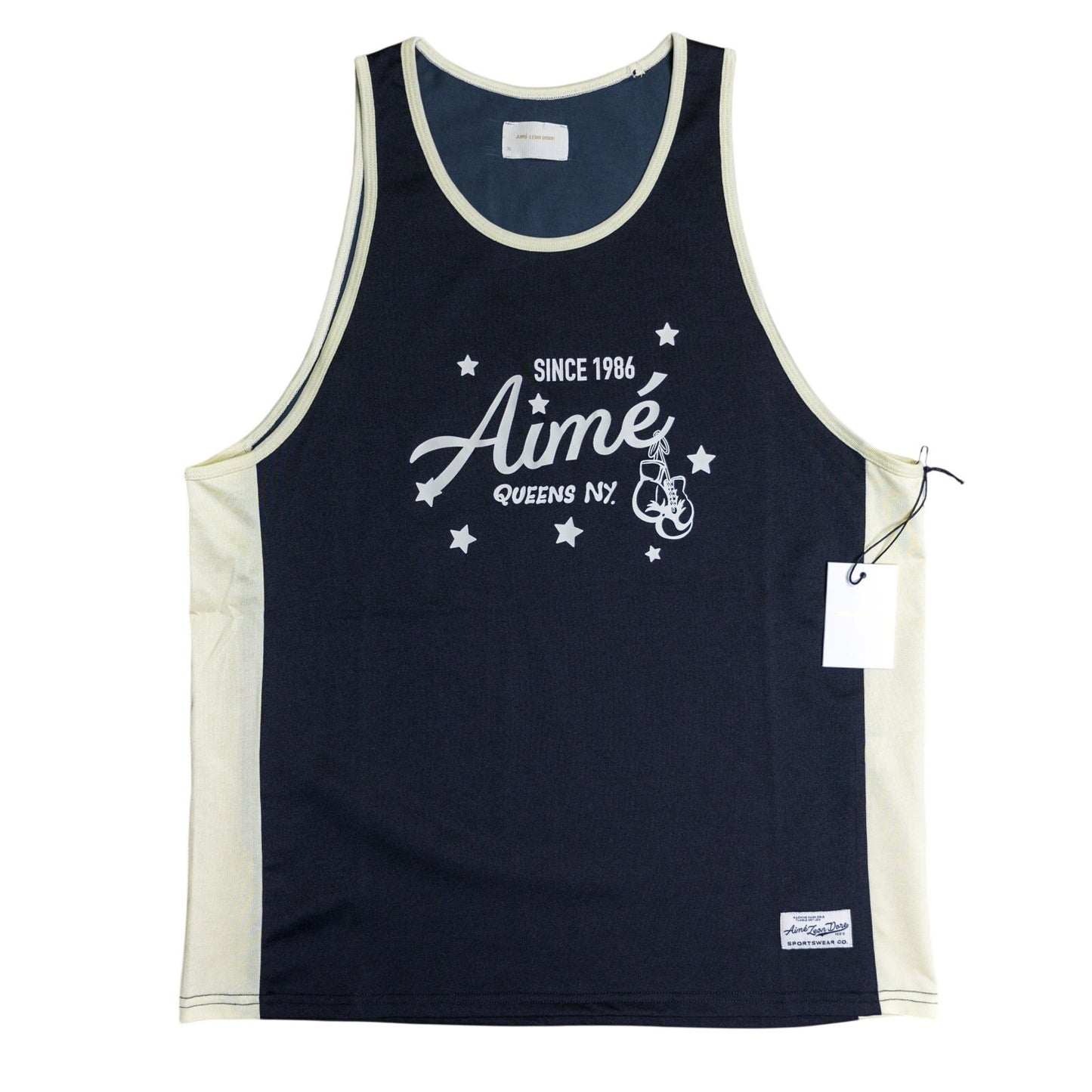 Aime Leon Dore Sparring Tank Top Jet Black