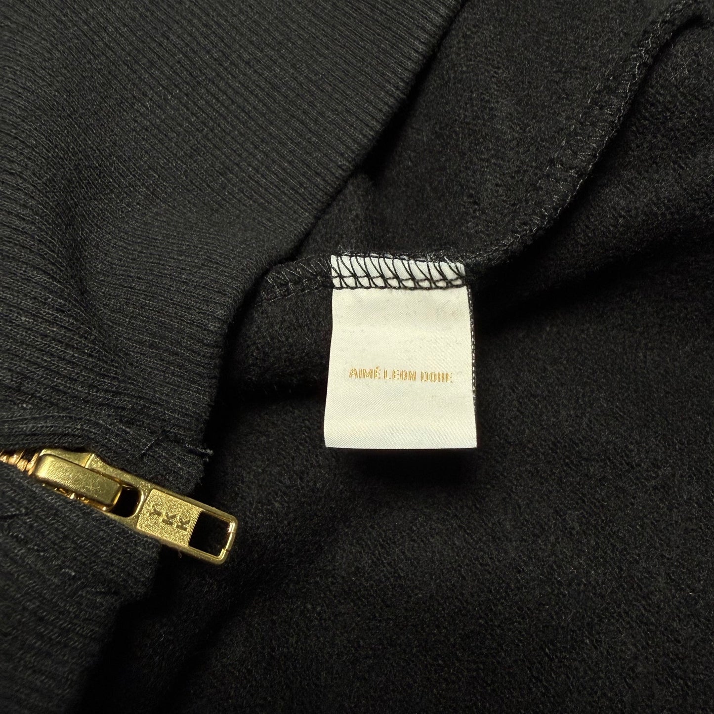 Aimé Leon Dore Doves Full Zip Up Hoodie Black