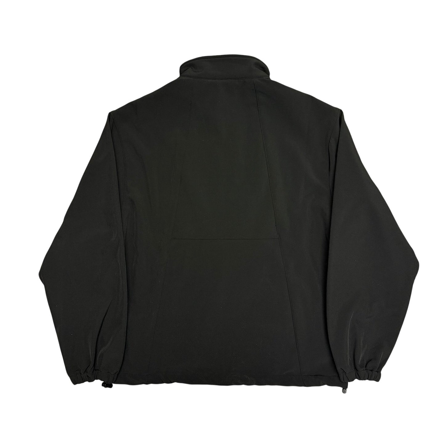 Kith Zip Up Nylon Track Jacket Reflective Logo Black