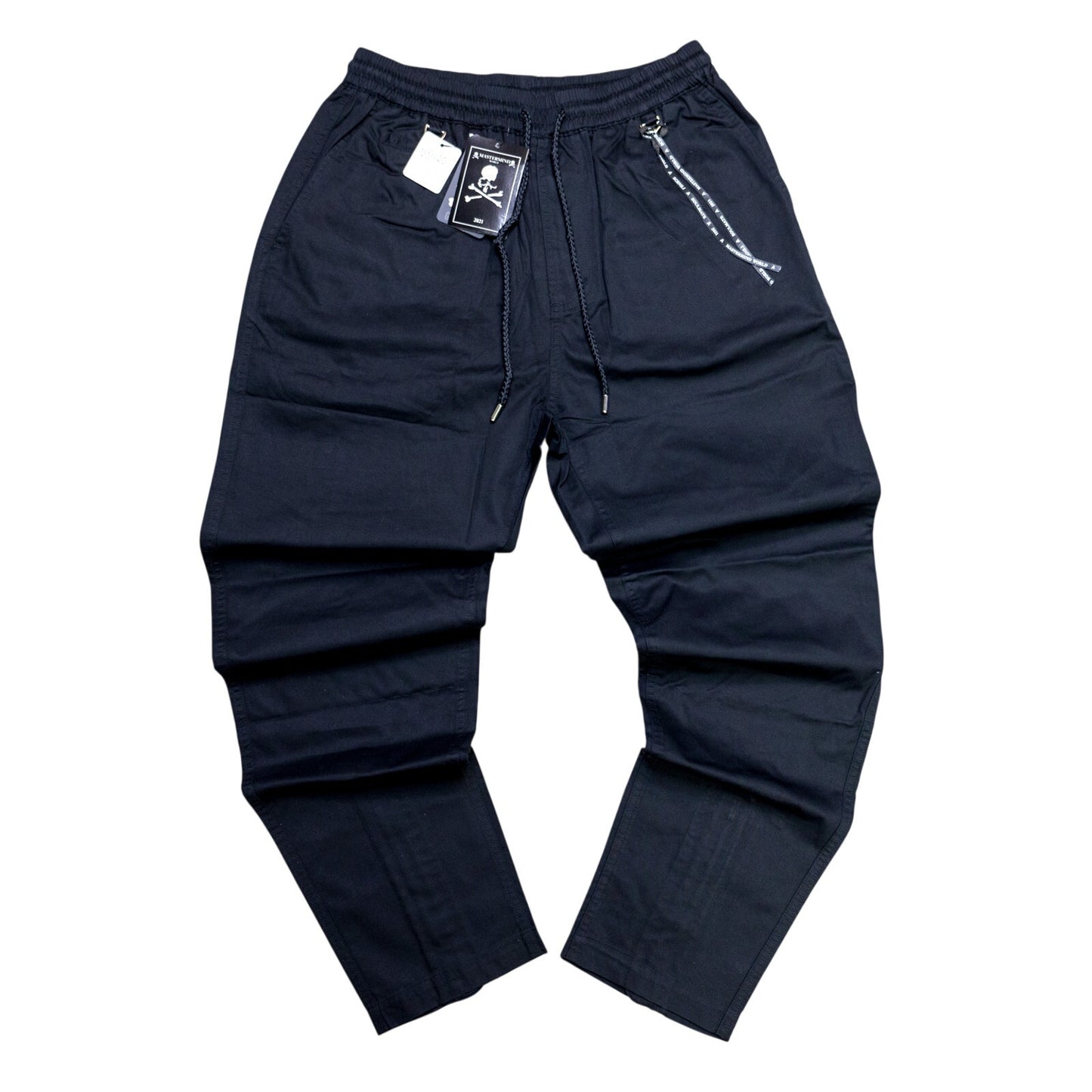 Mastermind World Skull Logo Zipper Pants Black