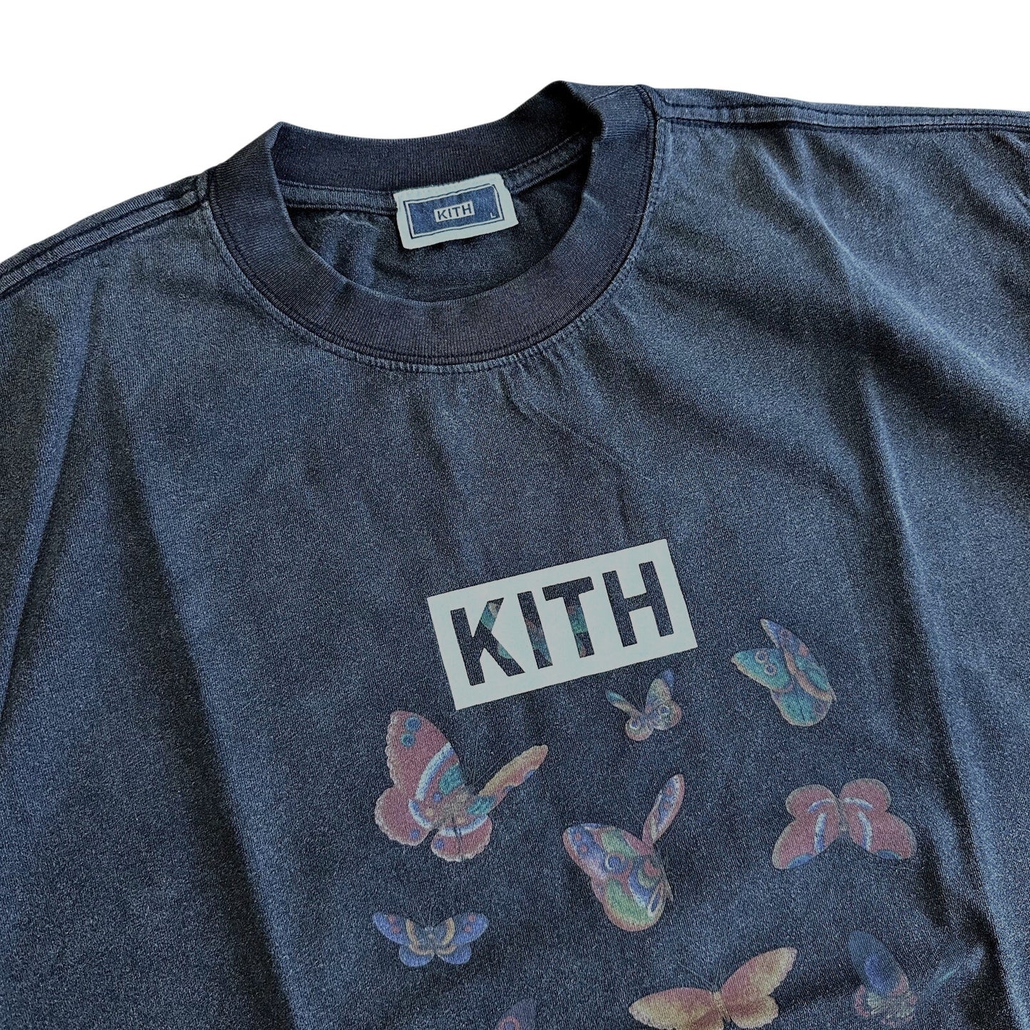 Kith Butterfly Vintage Tee Black