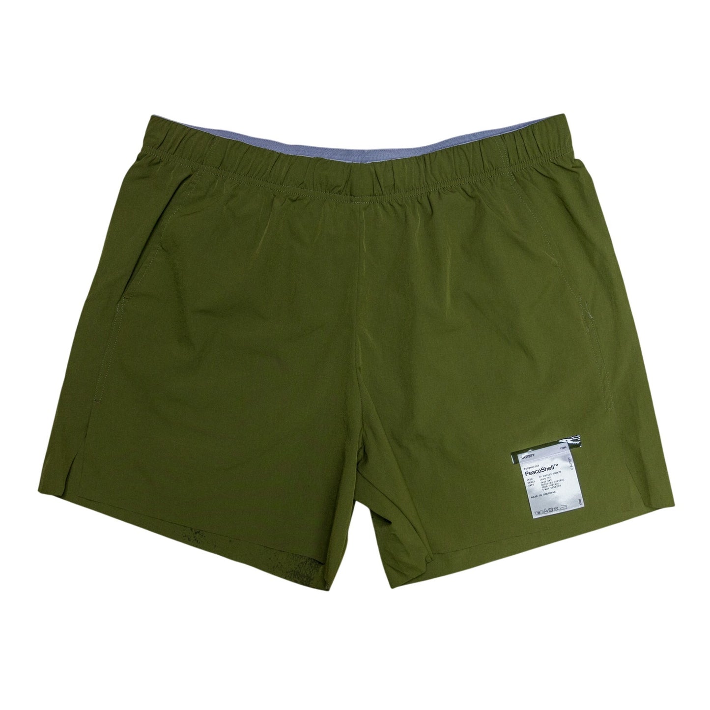 Satisfy Men's PeaceShell™ 5" Unlined Shorts in Green