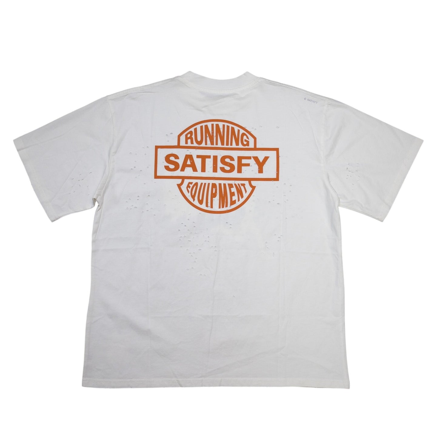 SATISFY Mothtech Eagle T-Shirt 'Off White'