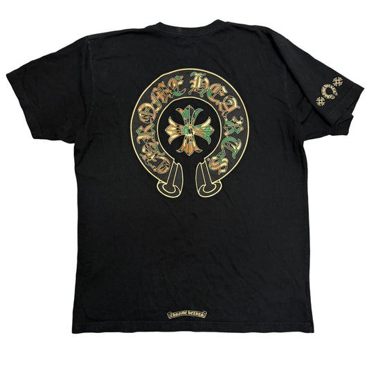 Chrome Hearts Camo Horseshoe T-Shirt