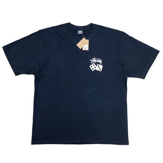 Stussy Dice Pigment Dyed Tee 'Black'